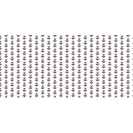 Ambesonne Romantic Pencil Pen Holder, True Love Lettering with Heart Shapes Doodle Valentines Day Theme, Ceramic Pencil Holder for Desk Office Accessory, 3.6" X 3.2", Pale Pink Black and White