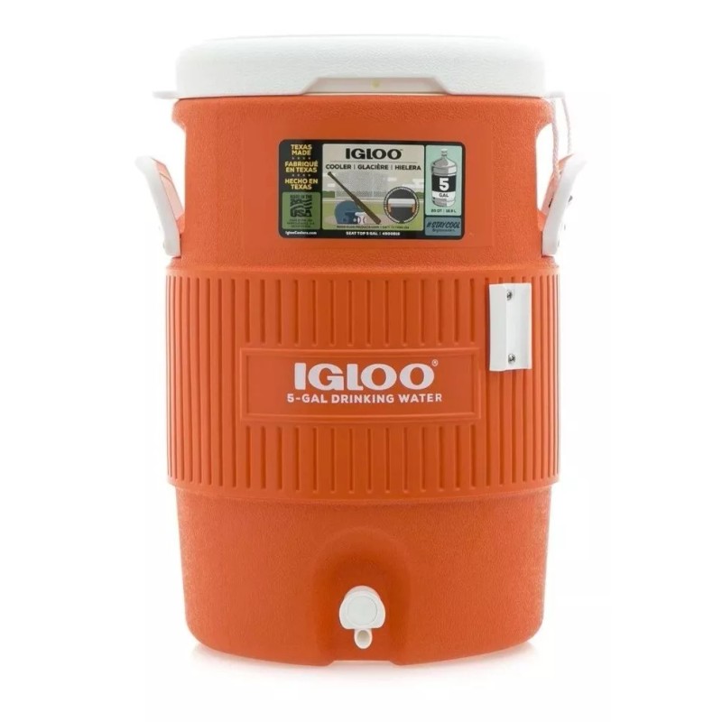 Igloo Termo Igloo 5 Galones 20 Litros Color Naranja