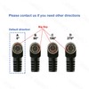 Alvin's Cables Hirose 6 Pin HRS HR10A-7P-6S Right Angle to
