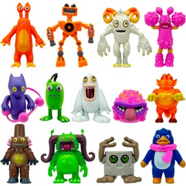 Gensly 13Pcs My Singing Monsters Toys My Singing Monsters Figures Cute Monsters Figurines for Party Decorations for Kids Fans
