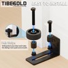 TIBEGOLD Barn Door Floor Guide, Wall Mounted Barn Door Rollers
