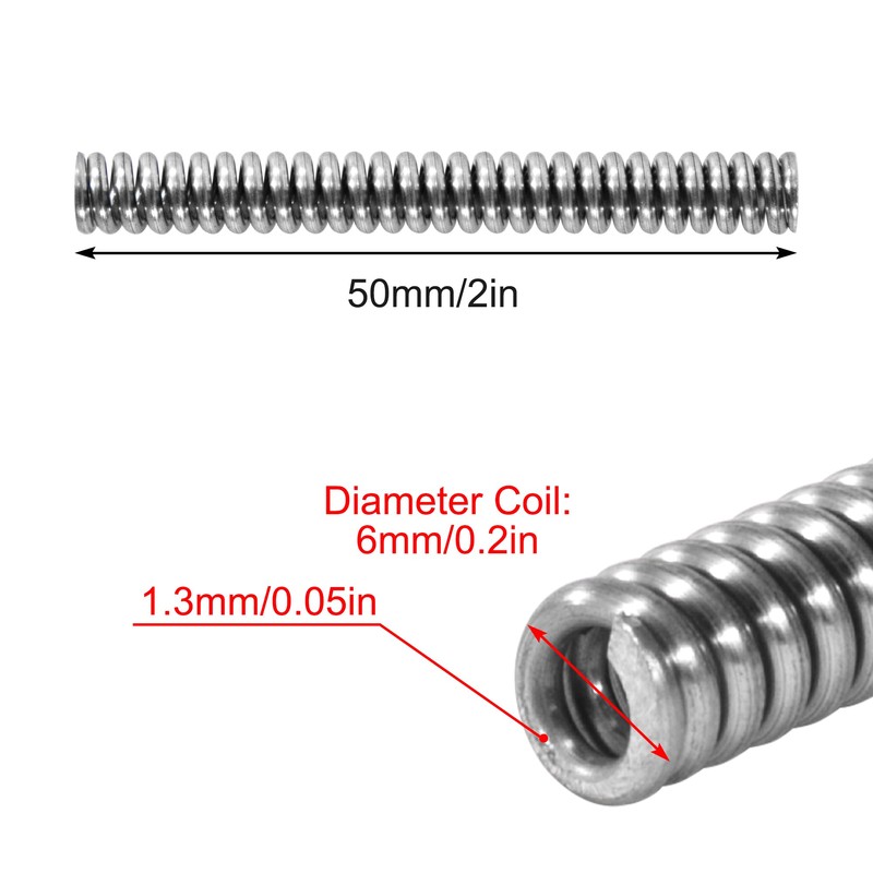 GUNGY Compression Spring Stainless Steel Spring Compression Springs 50 mm