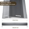 Heneymo Aluminum Floor Transition Strip, Door Thresholds Bridge The Height