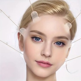 Faciales Cintas Invisibles De Estiramiento Facial Levanta La Piel Flácida                                                                             