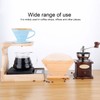 Bamboo Coffee Filter Paper Holder Hand Drip Coffee Filter Paper