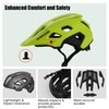 Bike Helmet (Yellow Black, M: 54-58 cm)