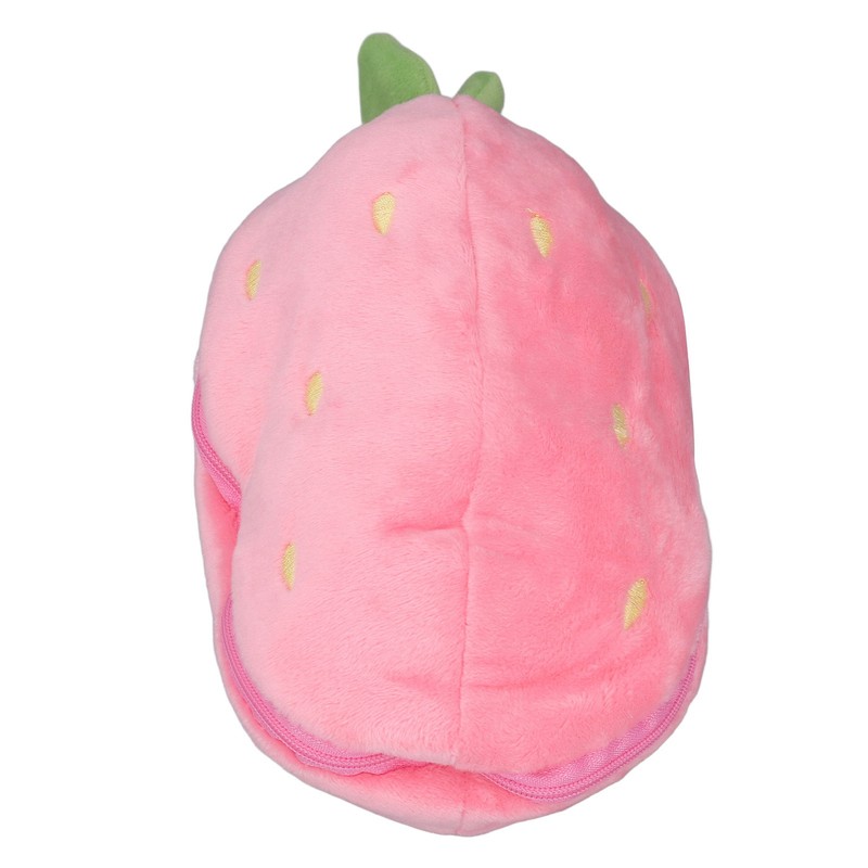 Reversible Bunny Plush Toy Throw Pillow Children Cute Cartoon Animal