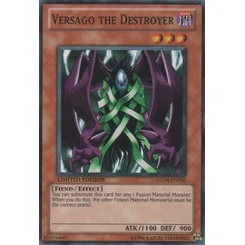 Yu-Gi-Oh! - Versago The Destroyer (GLD4-EN006) - Gold Series 4: Pyramids Edition - Limited Edition - Common
