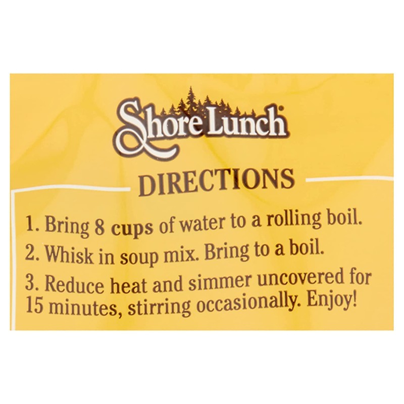 Shore Lunch Soup Mix, Cheddar Potato Soup Mix, 8 Hearty