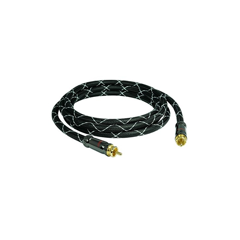 SunshineTronic BlackLine Subwoofer Cable | 1 m