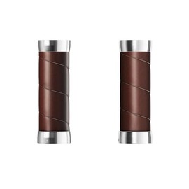 Brooks England Brooks (ブルックス) Perfectly Fits Your Hand Leather Grip SLENDER LEATHER GRIP 100MM A.BROWN [Official Japanese Product]