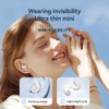 Piluyaa Sleep Earbuds Bluetooth in Ear Light-Weight Headphones, Mini Invisible