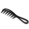 Peine de Dientes Anchos, 2Pcs Salon Wide Teeth Shark Comb
