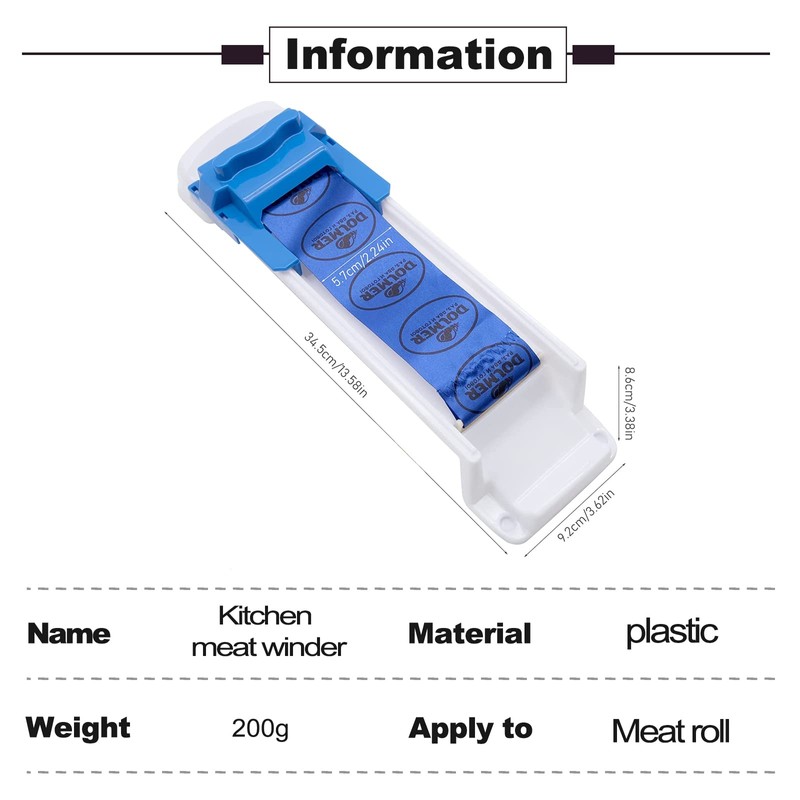 FLOTRUTE Vegetable Meat Roller Vine Leaves Roller Machine Meat Rolling