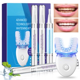 Teeth Whitening Kit, Quickly Whiten Teeth, Effectively Clean Teeth, Daily whitening Care, Easy to Operate, Show a Confident Smile, Suitable for Both Men and Women