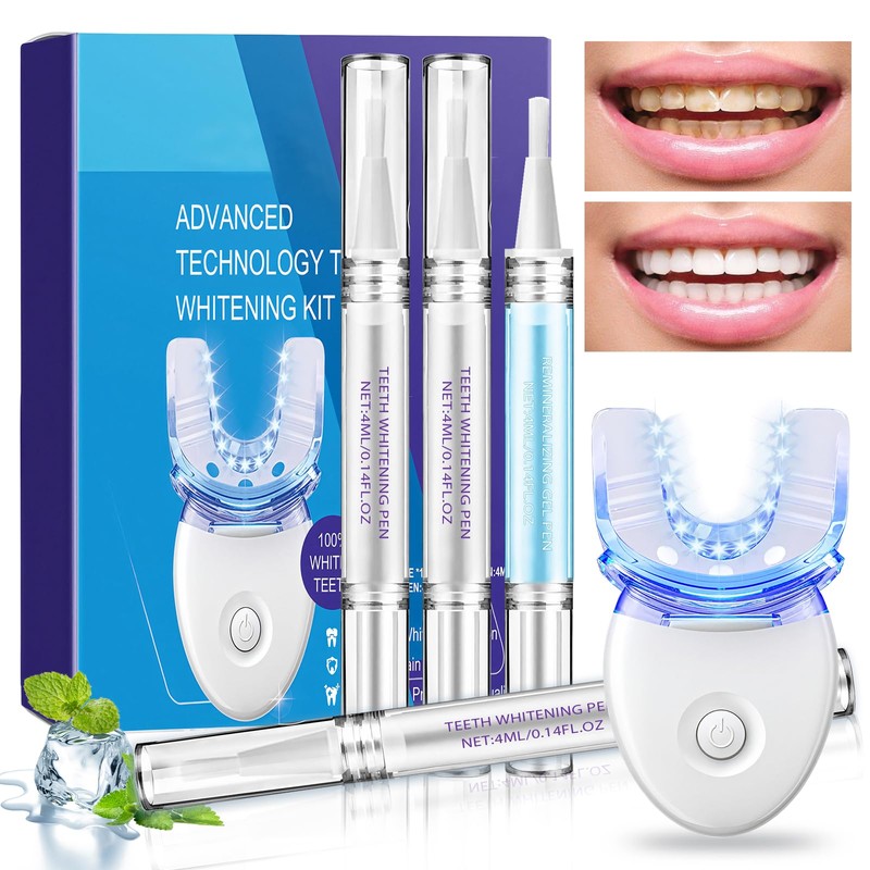 Teeth Whitening Kit, Quickly Whiten Teeth, Effectively Clean Teeth, Daily