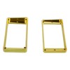 2PCS Guitar Pickup Frame Metal Bridge and Neck Pickups Cover