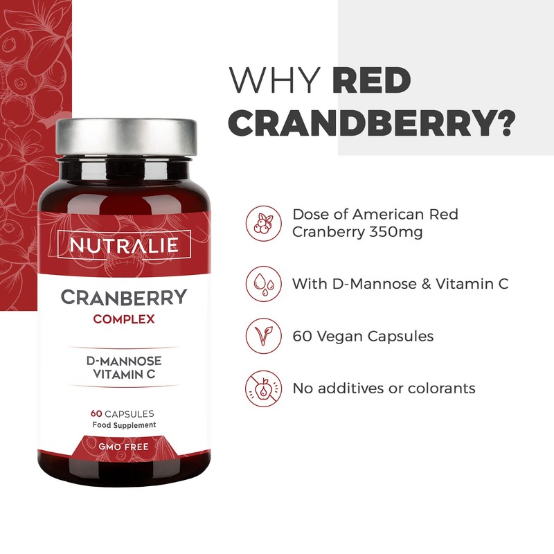 Cranberry with Vitamin C, D-Mannose and Hibiscus | Urinary Tract