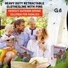 G4GADGET Outdoor Retractable Clothes Line 15m – Heavy Duty Retractable
