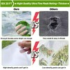 Cludoo 67pcs Garden Mesh Netting Kit,6 Sets Wide Garden Hoops