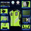 HONTIUS Motorcycle Vest Police Traffic Ride Safer Travel Safety Reflective