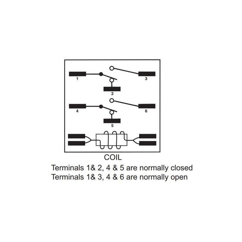 JARD Replacement Blower Fan Relay - 92-340 Relay, DPDT 24V