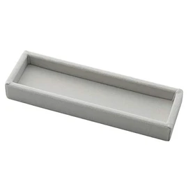 MUJI Velvet Tray for Glasses and Small Items, Acrylic Case, Inner Box Divider Tray, S Size