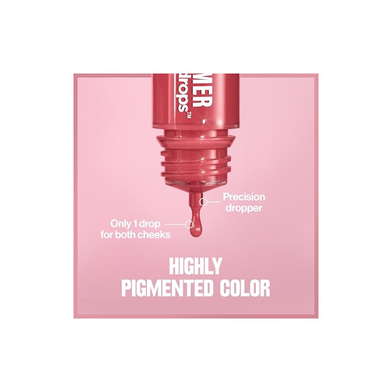 Rubor Revlon Glimmer Blush Drops Tono Pink it over 9.4ml