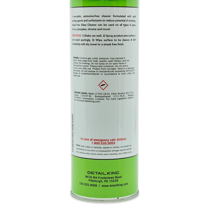 Detail King Streak Free Glass Cleaner (3 Pack)