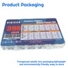 VIBICCK 24values390 Pieces Fast Burning Glass Fuse Combination kit 250V