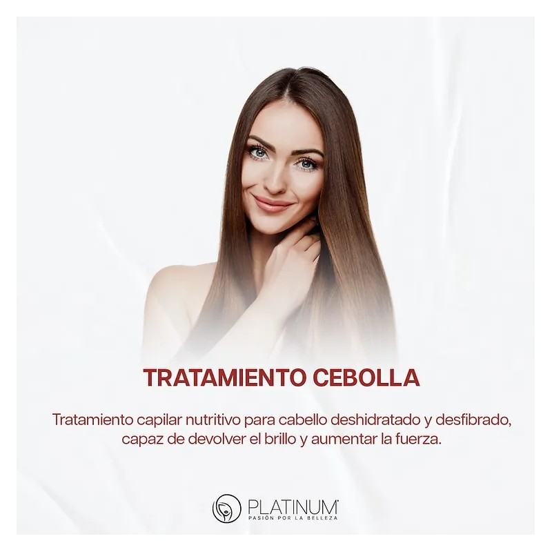 Coctel Shampoo + Tratamiento De Cebolla Anti Caída