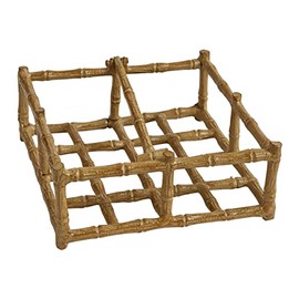 Park Designs Bamboo Cast Metal Beverage Napkin Holder