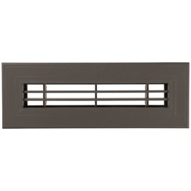 Shoemaker Manufacturing, Bronze, 2x10, Premium Modern Aluminum Floor Grille, Heavy Duty Floor Grille