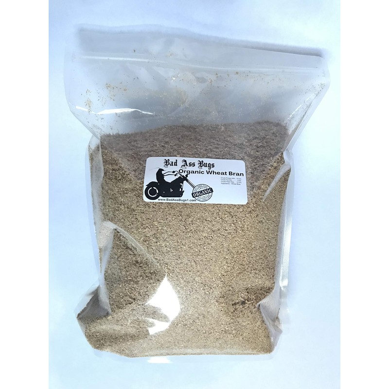BadAssBugs 5lb Wheat Bran Mealworm Superworm Bedding
