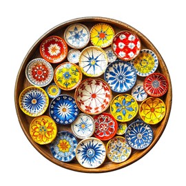 Jigfoxy Holzpuzzle Erwachsene, Bemalte Schale Holz Puzzle Erwachsen,Einzigartiges Holztierpuzzle, Familie und Freunde L-34 * 33.7cm-270pcs