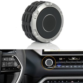 Volume Knob Replacement for Toyota Tundra, Radio Control Knob Replacement, Upgraded and Thicken Center Pillar, Fits 2022 to 2025 14" Display Toyota Sequoia Models (1 Pack)