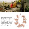 Butterfly Rain Chain Metal Outdoor Decorative Downspout Hanging Drainage Rain