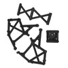 RC Spare Tire Bracket Standard Sturdy Plastic Spare Tire Holder