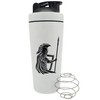 JAW REX Ancient Warriors Protein Steel Shaker (750 ml) (White