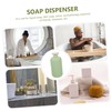 Sosoport 3pcs Refillable Shower Gel Dispenser Containers Convenient Travel Shampoo
