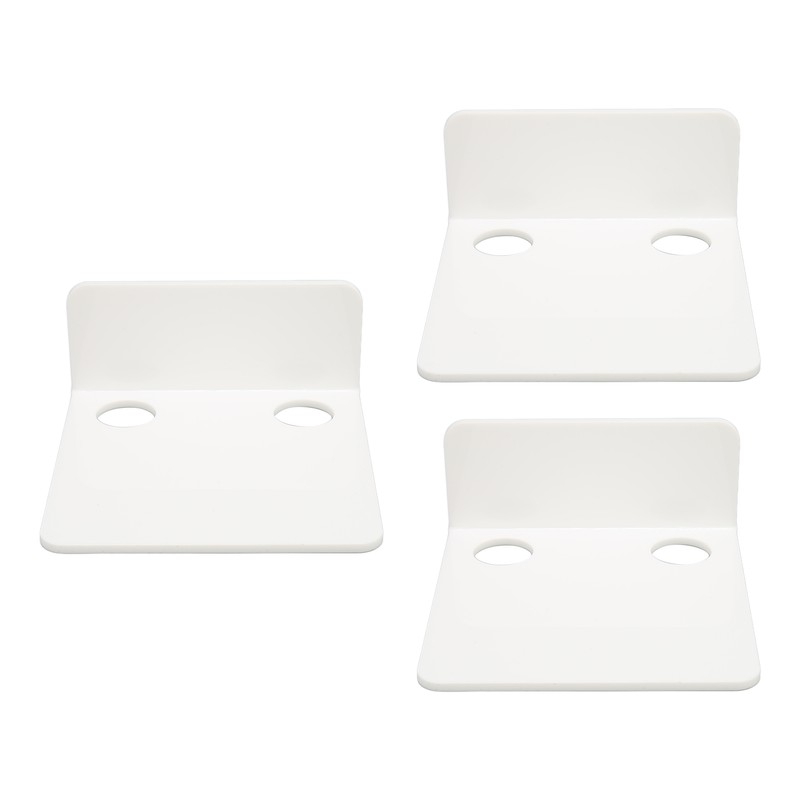 3 PCS Small Security Cameras Wall Shelf with 6 Cable