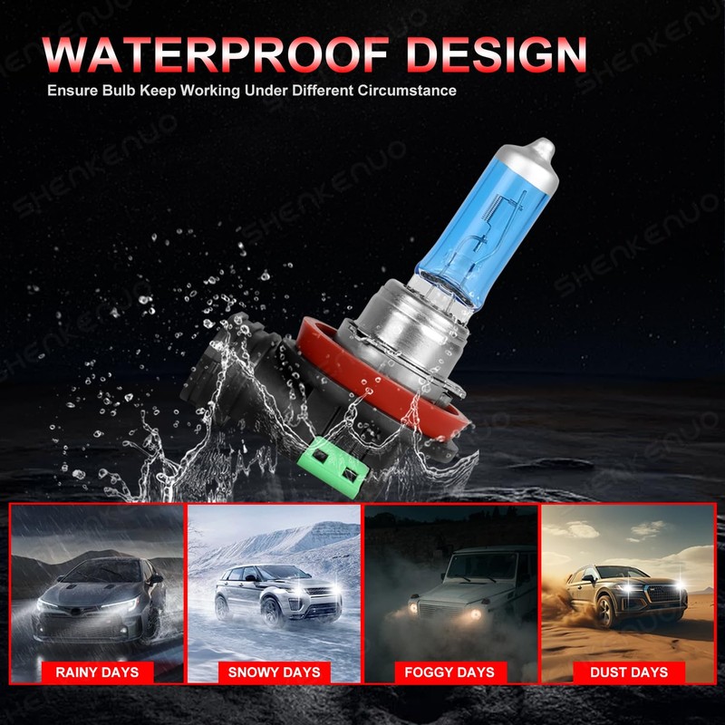 HMCYCI For Acura RDX 2013-2015 Halogen Headlight Bulbs, 9005 High