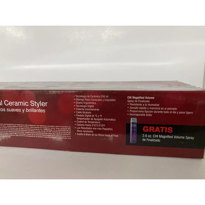 CHI ORBIT DIGITAL CERAMIC STYLER Curler Adjustable Heat Up To