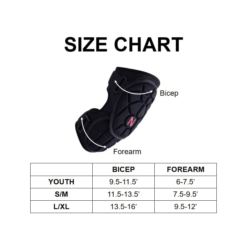 Baseball Elbow Brace, Elbow Pads for Teens and Adults, Softball/Baseball