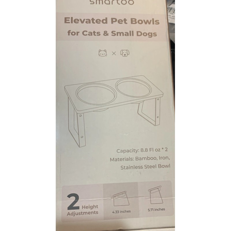 Smartoo Elevated pet bowls For Cats And Dogs by Smartoo
