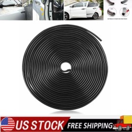 Unbranded 33Ft Car Door Edge Guards Car Door Trim Edge Body Strip Scratch Guard Protector