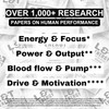 L&T Energy Pre Workout Powder | 13000mg | Caffeine, Creatine,