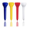 Zivisk Small Golf Tees Plastic 35mm 100 Count Mixed Color