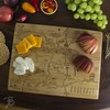 Totally Bamboo Destination Colorado State Shaped Serving and Cutting Board,