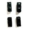 EVS SAFETY 4X Double Press Stud Safety Belt Holder (4X),